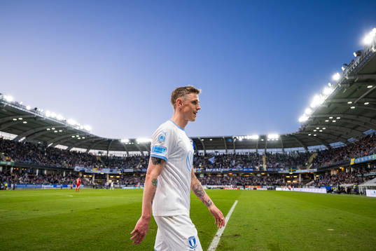 Malmö FFs Søren Rieks blir utbytt