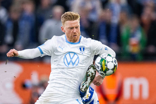 Malmö FFs Anders Christiansen och IFK Göteborgs IFK