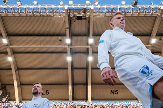 IFK Göteborgs Sebastian Eriksson och Malmö FFs Hugo