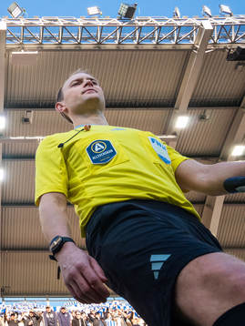 Assisterande domare Marcus Lundgren Klitte