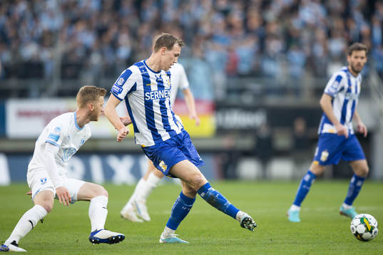 Malmö FFs Anders Christiansen och IFK Göteborgs Adam
