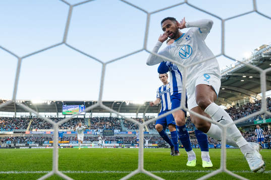 Malmö FFs Isaac Kiese Thelin jublar