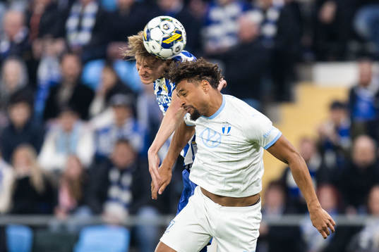 IFK Göteborgs Sebastian Hausner och Malmö FFs Joseph