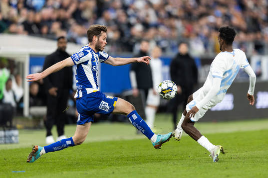 IFK Göteborgs Emil Salomonsson och Malmö FFs Taha Ali