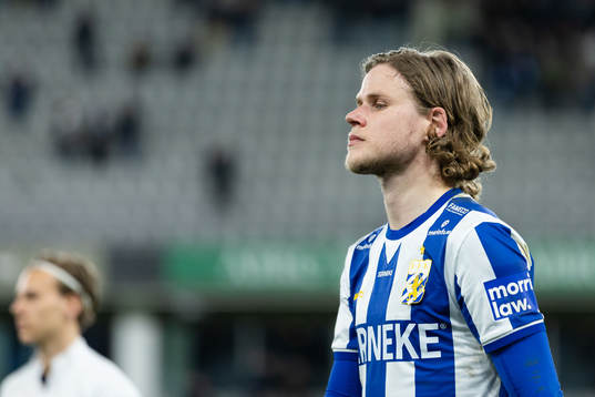 IFK Göteborgs Gustaf Norlin deppar