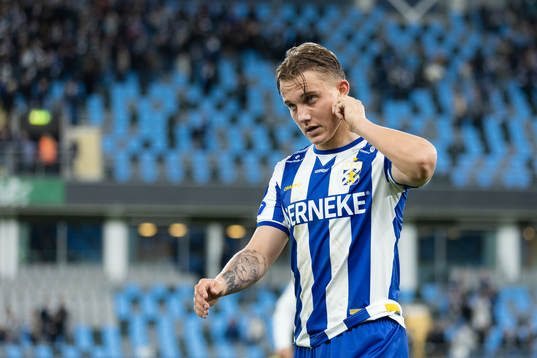 IFK Göteborgs Linus Carlstrand deppar