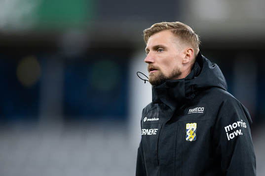 IFK Göteborgs Sebastian Eriksson deppar