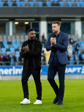IFK Göteborgs tränare Alexander Tengryd och tränare
