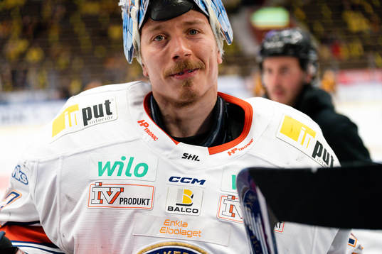 Växjös målvakt Emil Larmi