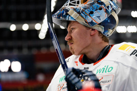 Växjös målvakt Emil Larmi
