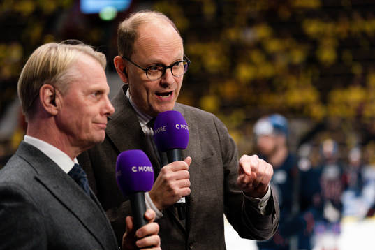 Cmores Niklas Wikegård och Lasse Granqvist