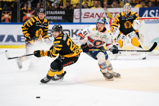 Skellefteås Simon Robertsson och Växjös Ludvig Nilsson