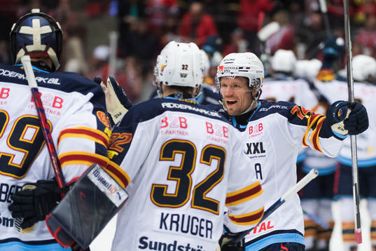 Djurgårdens Nicklas Danielsson jublar