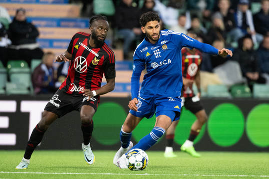 Östersunds Mansour Sinyan och GIF Sundsvalls Paya Pichkah