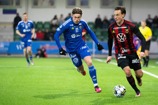 GIF Sundsvalls Jesper Carström och Östersunds Cesar Weilid