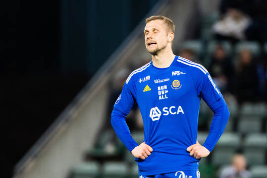 GIF Sundsvalls Erik Andersson deppar