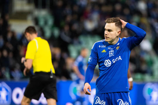 GIF Sundsvalls Dusan Jajic deppar