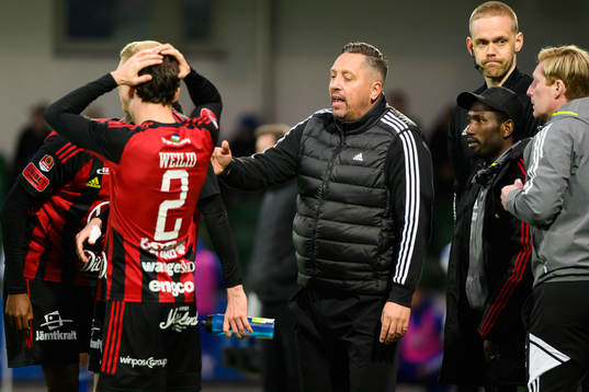 Östersunds tränare Magnus Powell