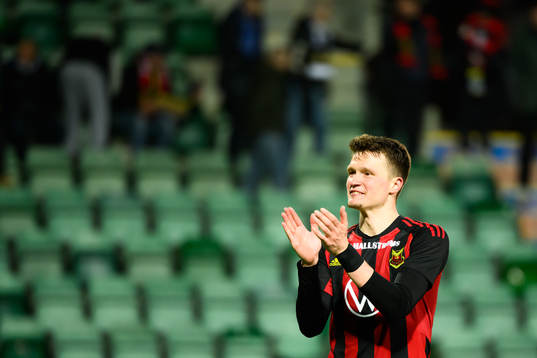Östersunds André Nader jublar