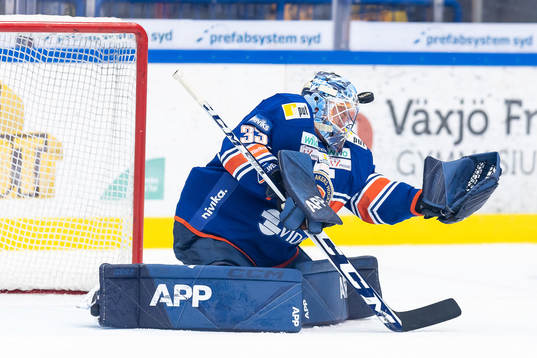 Växjös målvakt Emil Larmi