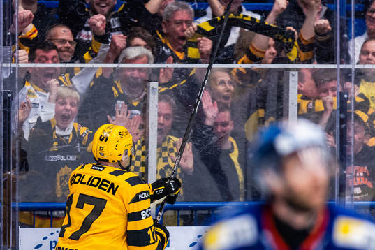 Skellefteås Pär Lindholm jublar