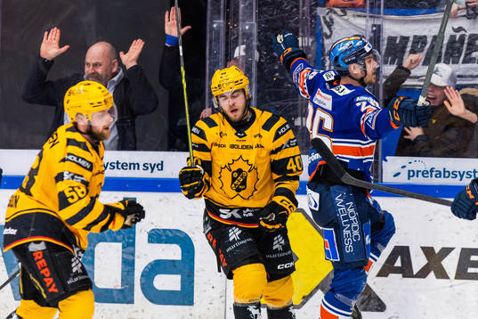 Skellefteås Oskar Nilsson och Andreas Wingerli deppar