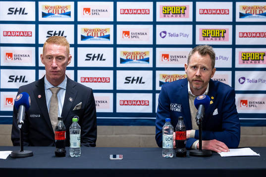 Växjös tränare Jörgen Jönsson och Skellefteås
