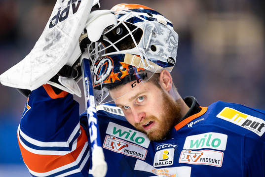 Växjös målvakt Adam Åhman