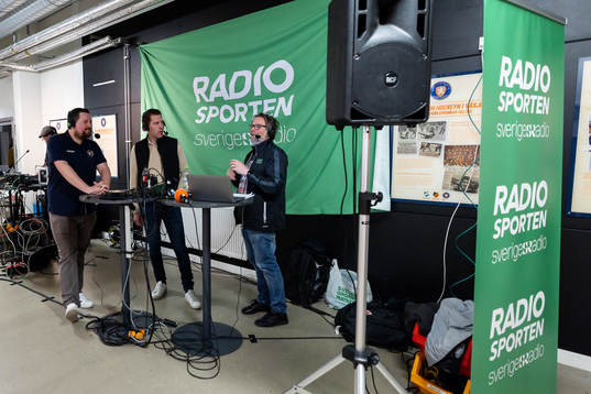 Sveriges Radio Radiosporten sänder live