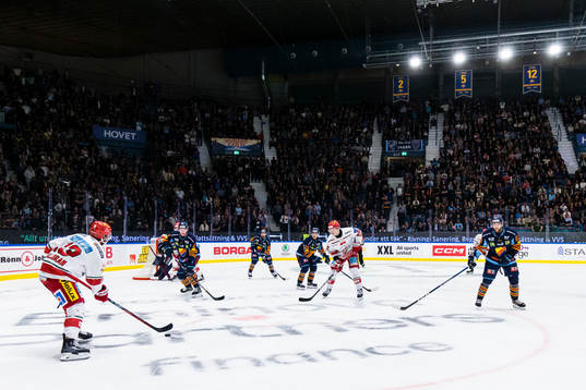 Modospelare med puck