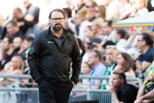 Varbergs huvudtränare Joakim Persson