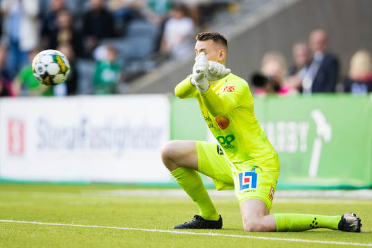 Varbergs målvakt David Olsson