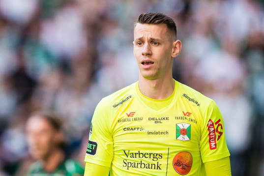 Varbergs målvakt David Olsson