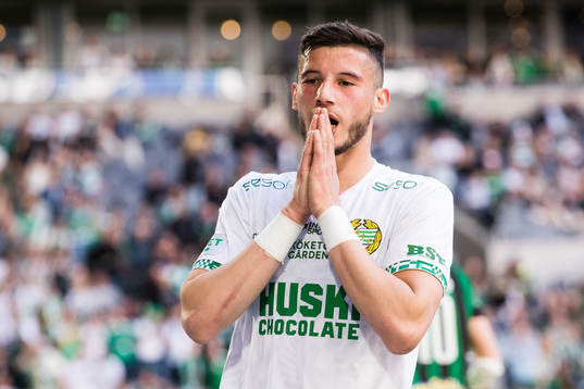 Hammarbys Viktor Djukanovic deppar