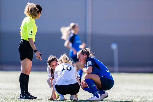 Lina Osland Forthun of Fyllingsdalen in pain