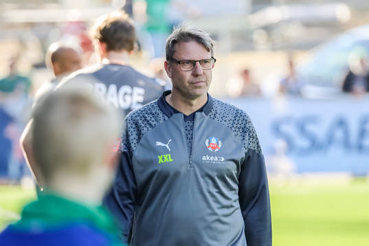assisterande tränare Hans Eklund