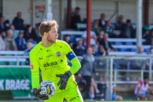 Helsingborgs målvakt Kalle Joelsson