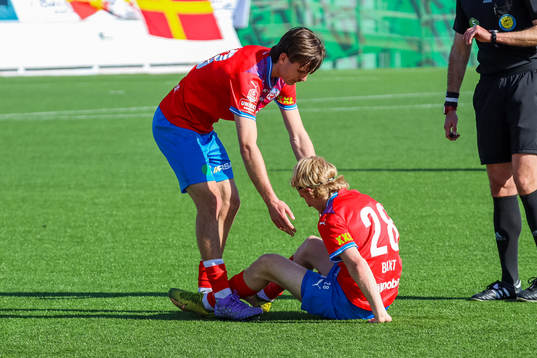 Helsingborgs Wilhelm Loeper och Victor Blixt