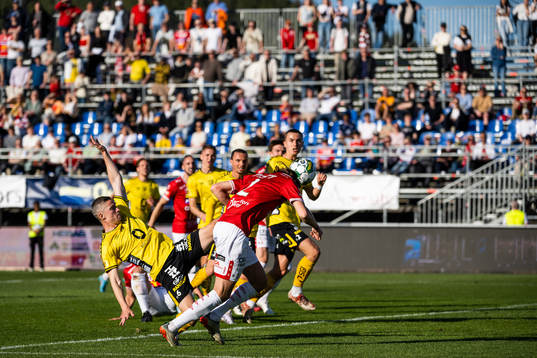 Elfsborgs Andre Ibsen Rømer och Degerfors Gustav Granath