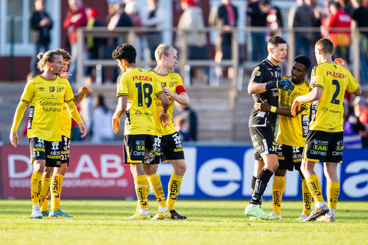 Elfsborgs spelare jublar