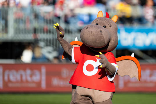 Degerfors maskot ”Lava”