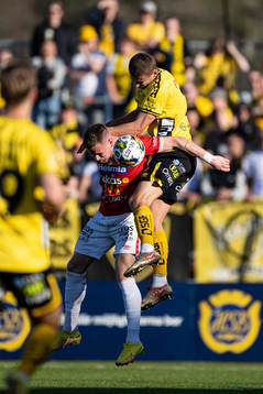 Degerfors Rasmus Örqvist och Elfsborgs Gustaf Lagerbielke