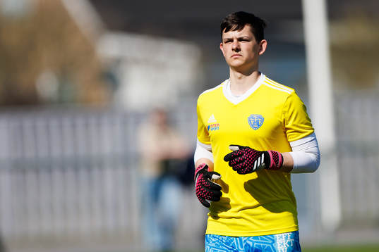 Falkenbergs målvakt Jakub Sutowicz