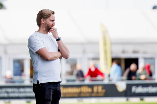 Ahlafors tränare Niklas Tidstrand