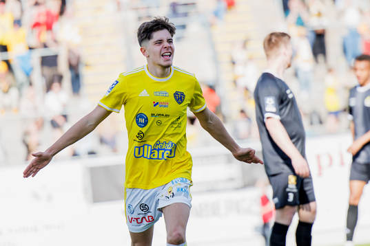 Falkenbergs Remo Gotfredsen Grgic jublar