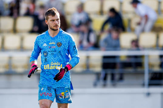 Falkenbergs målvakt Anton Andersson