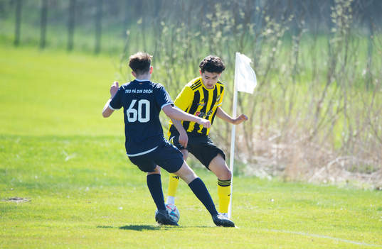 IFK Hässleholms Alireza Nasari i matchen i U17 mellan IFK