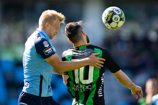 Landskronas Johan Rapp och GAIS Mervan Celik