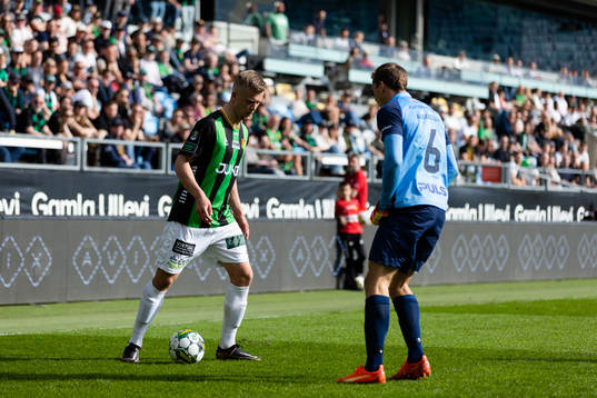 GAIS Alexander Ahl Holmström och Landskronas Philip