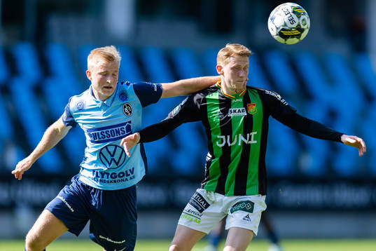 Landskronas Johan Rapp och GAIS Julius Lindberg